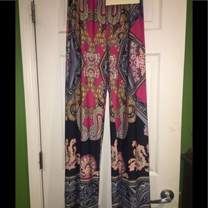 Bright palazzo pants!!